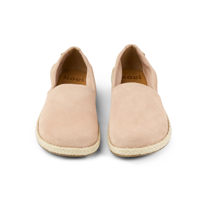 Shuz Alpercatas Barefoot Candy Suede Nude Koel 3