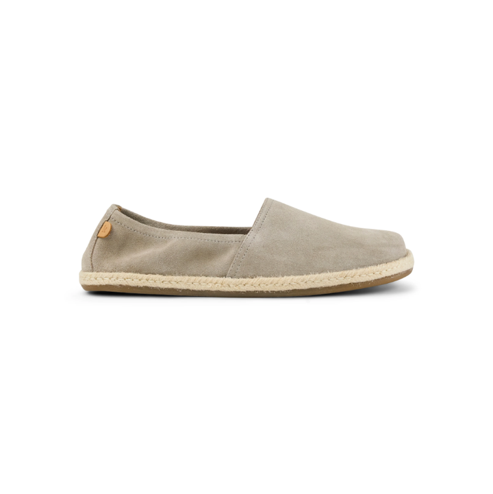 Shuz Alpercatas Barefoot Candy Suede Taupe Koel