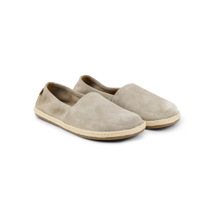 Shuz Alpercatas Barefoot Candy Suede Taupe Koel 1