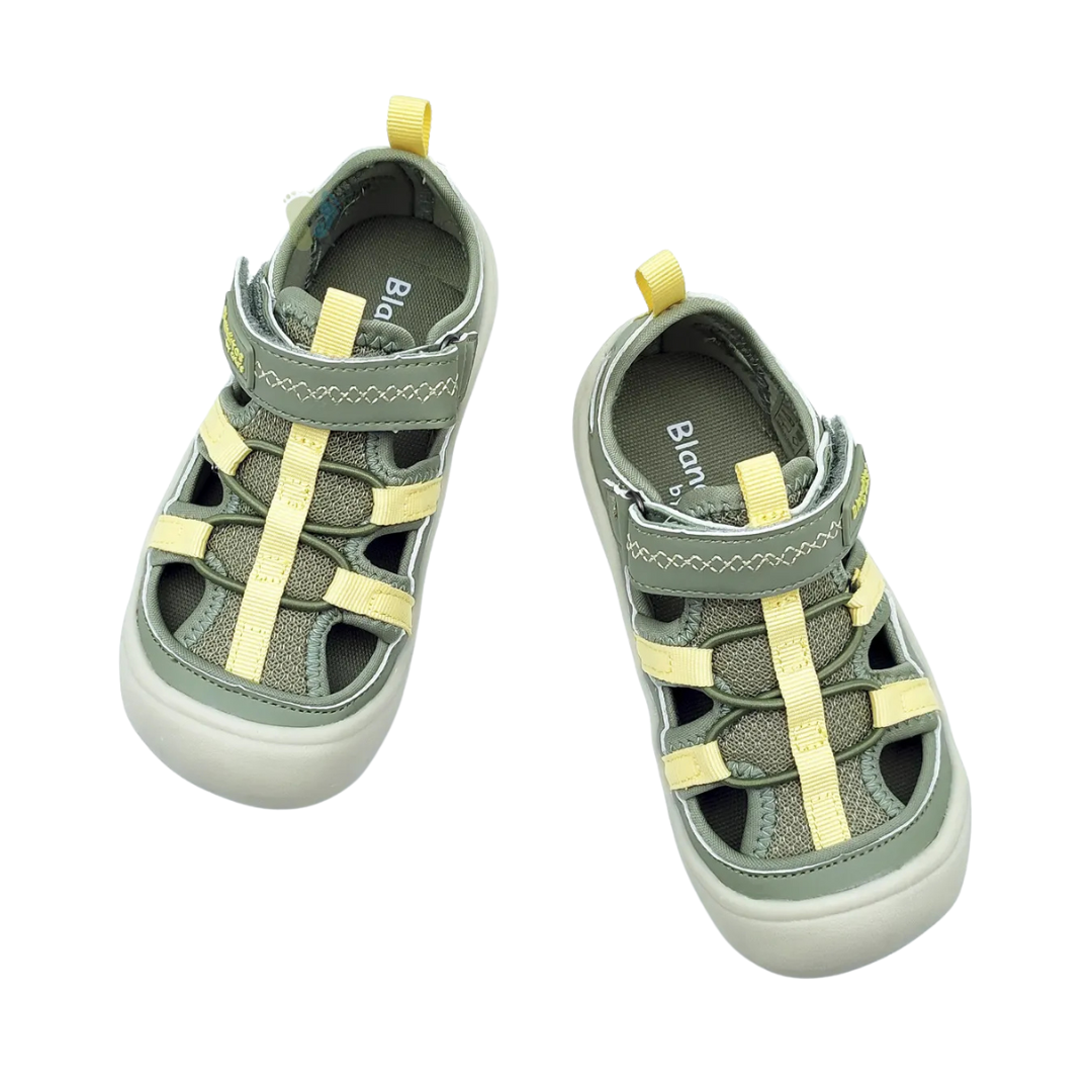 Shuz Sandalias Barefoot Olimpo Verde Blandito