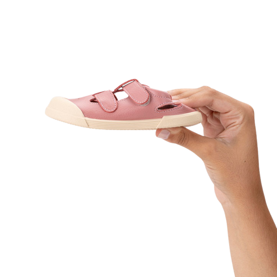 Shuz Sandalias Barefoot Piel Rosa Igor 2