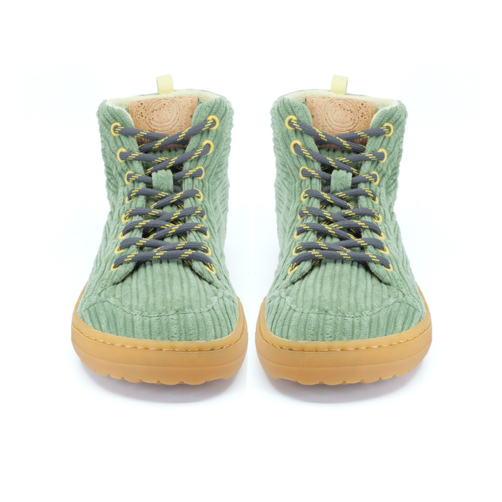 Shuz Tenis Barefoot Cano Alto PAX Moss Mukishoes 2