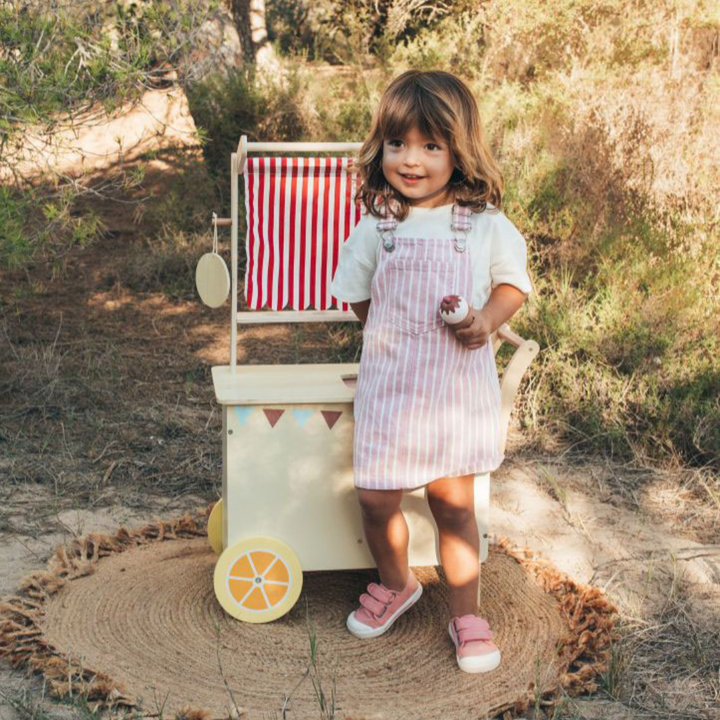 Shuz Tenis Barefoot Canva Rosa Igor 4