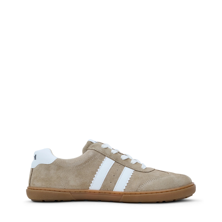 Shuz Tenis Barefoot Francie II Suede Beige Koel