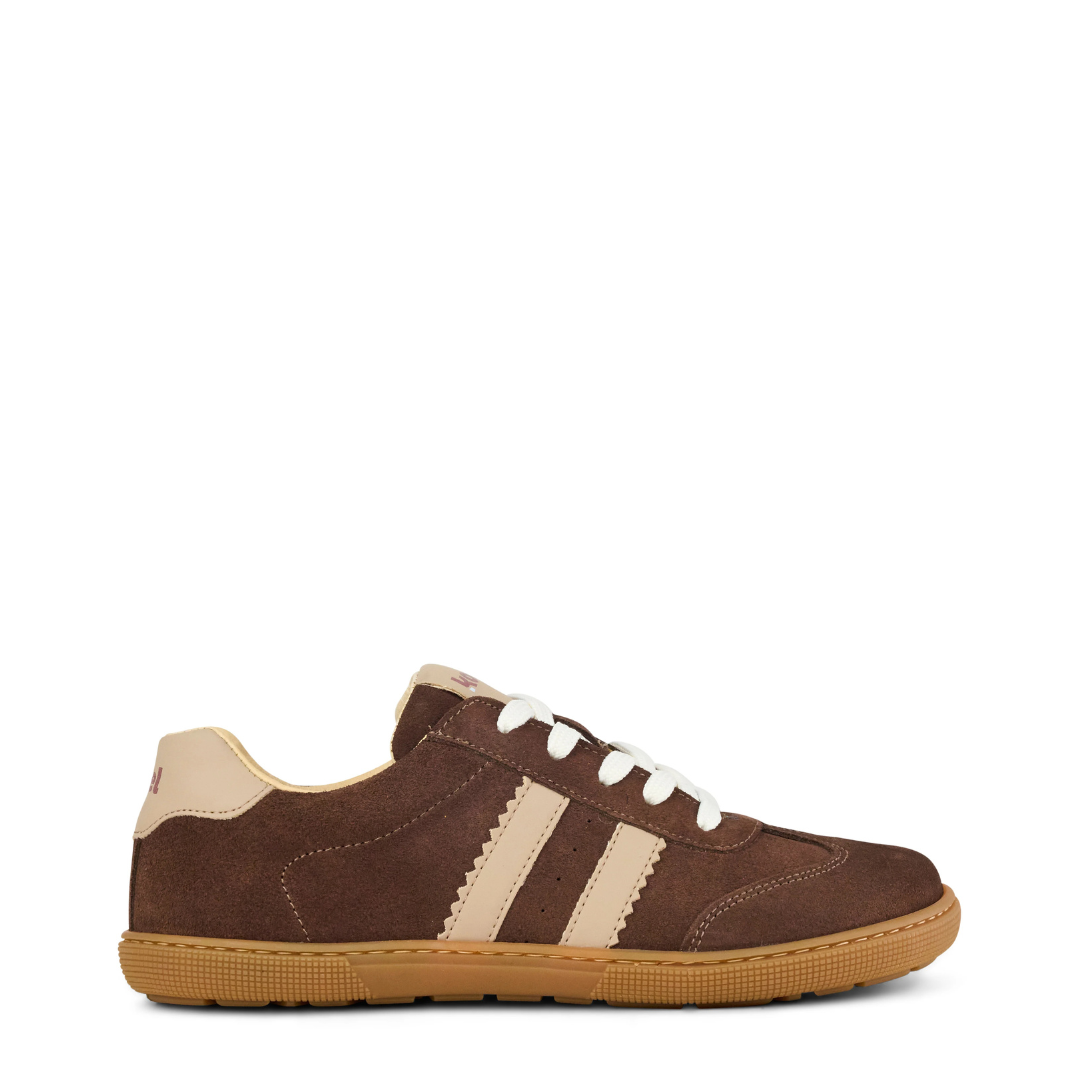 Shuz Tenis Barefoot Francie II Suede Dorado Koel