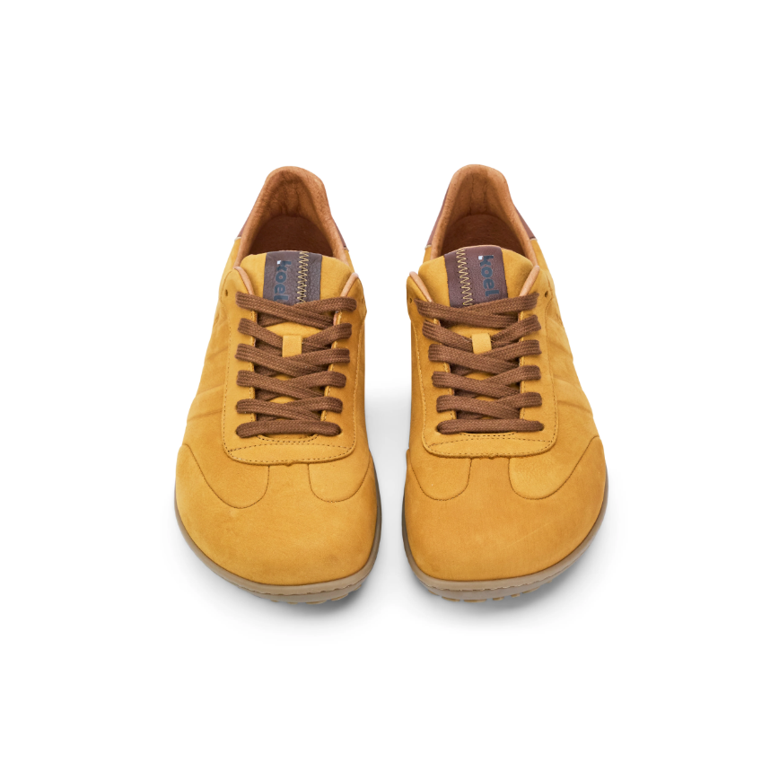 Shuz Tenis Barefoot IDO Leather Cognac Homem koel 1
