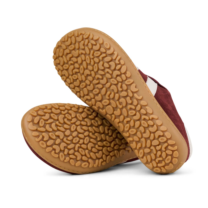 Shuz Tenis Barefoot Ila Suede Bordo Koel 3