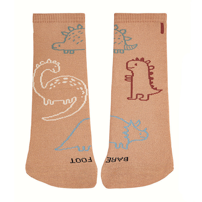 CONDOR | Meias Barefoot Dinosaur Fancy Nougatine