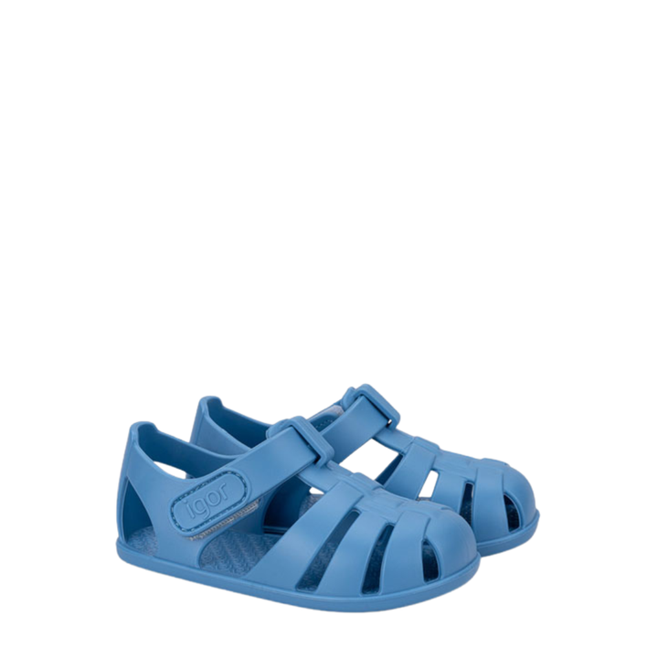Sandalias Barefoot Nemo Solid Azul Shuz 1