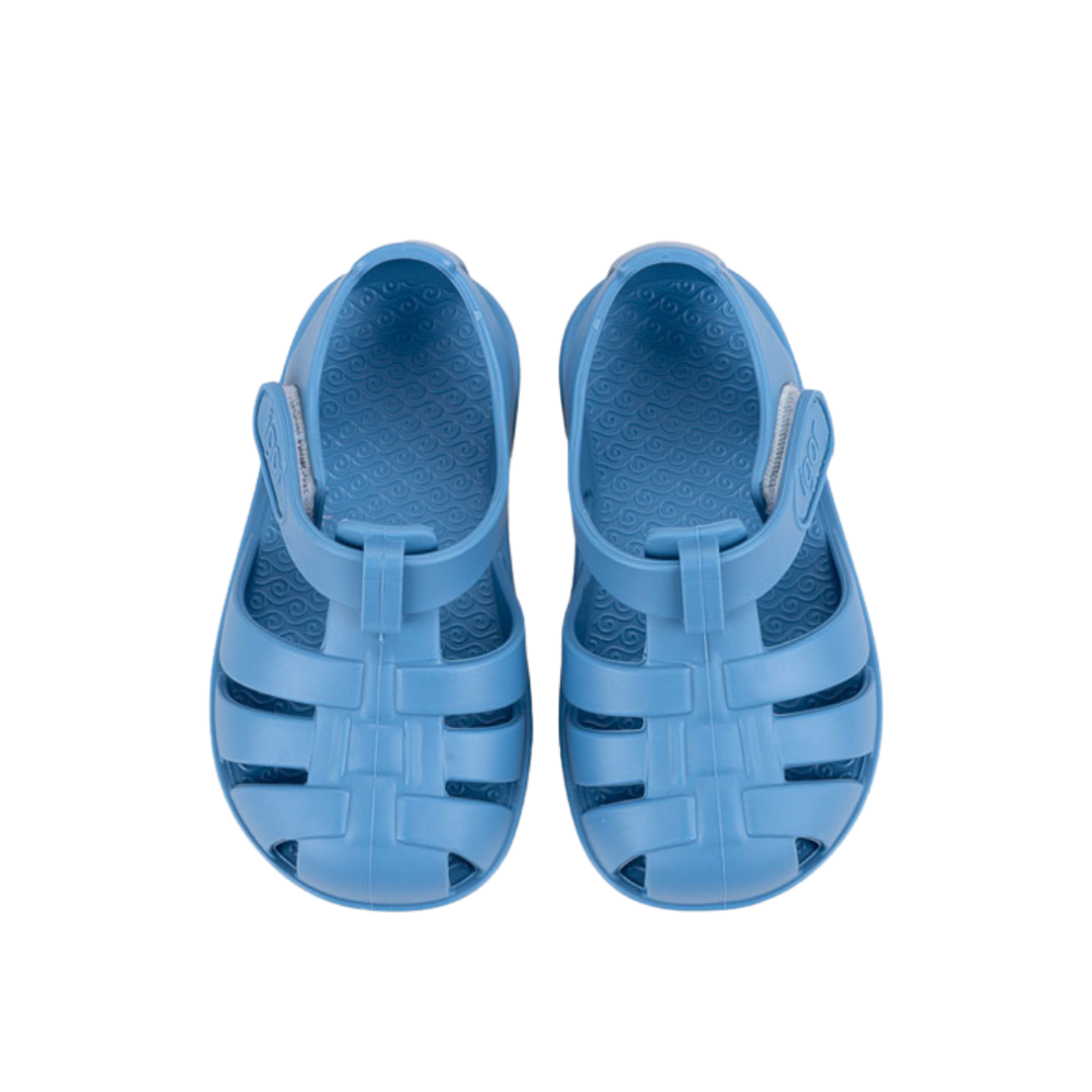 Sandalias Barefoot Nemo Solid Azul Shuz 4