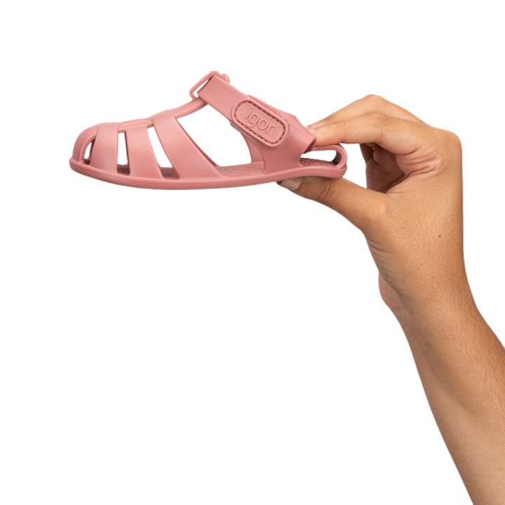 Sandalias Barefoot Nemo Solid Rosa Shuz 2