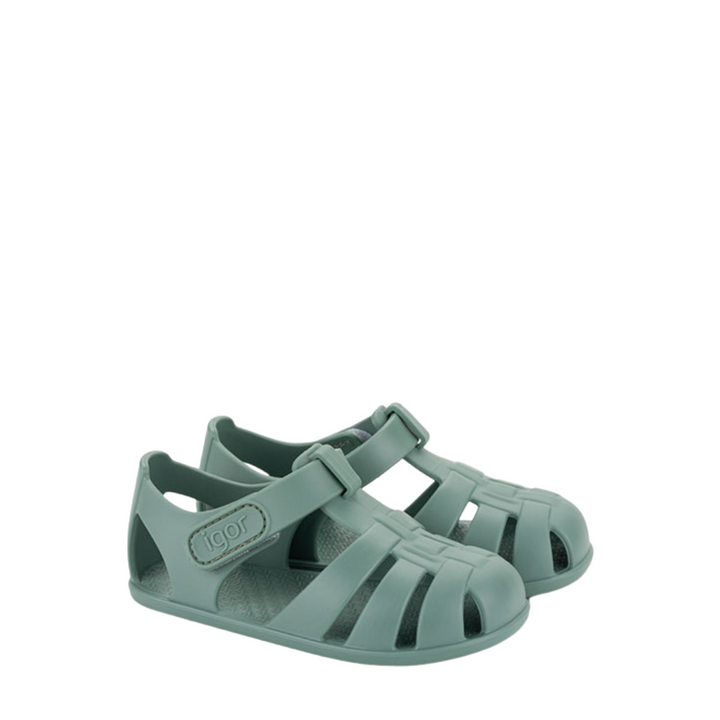 Sandalias Barefoot Nemo Solid Verde Shuz