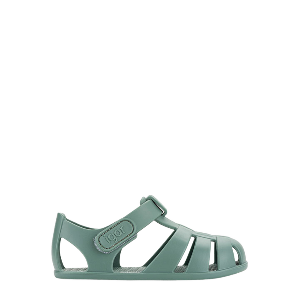 Sandalias Barefoot Nemo Solid Verde Shuz 1