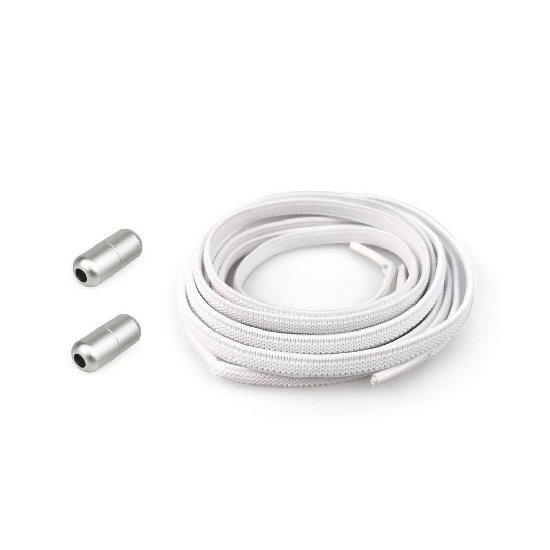Shuz Atacadores Elasticos Branco