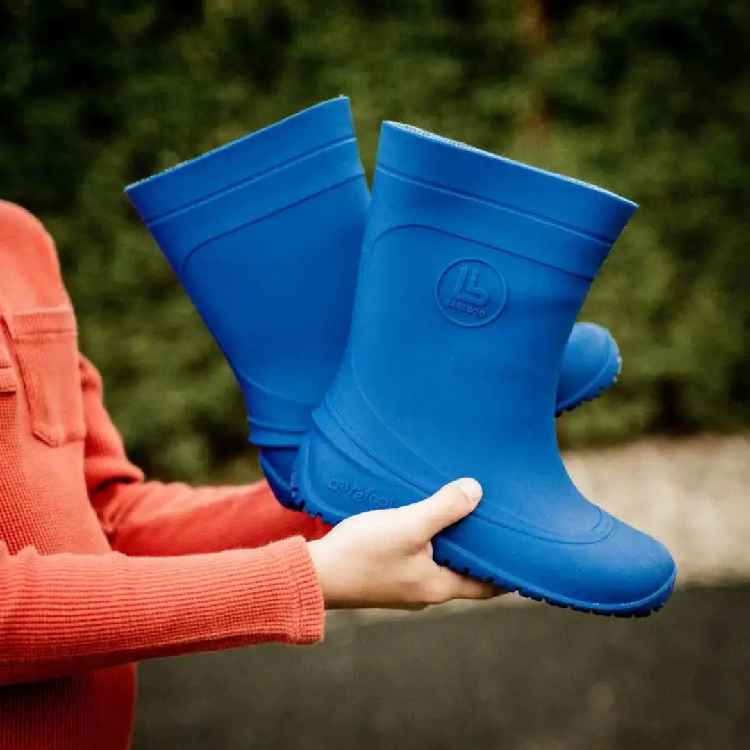 Shuz Galochas Barefoot Rainboo Blanditos Azul 4