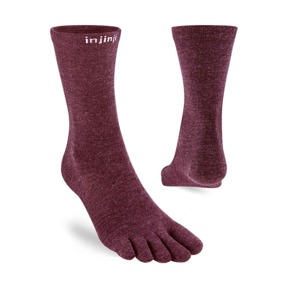 Shuz Meias Barefoot Liner Crew Wool Iji 1