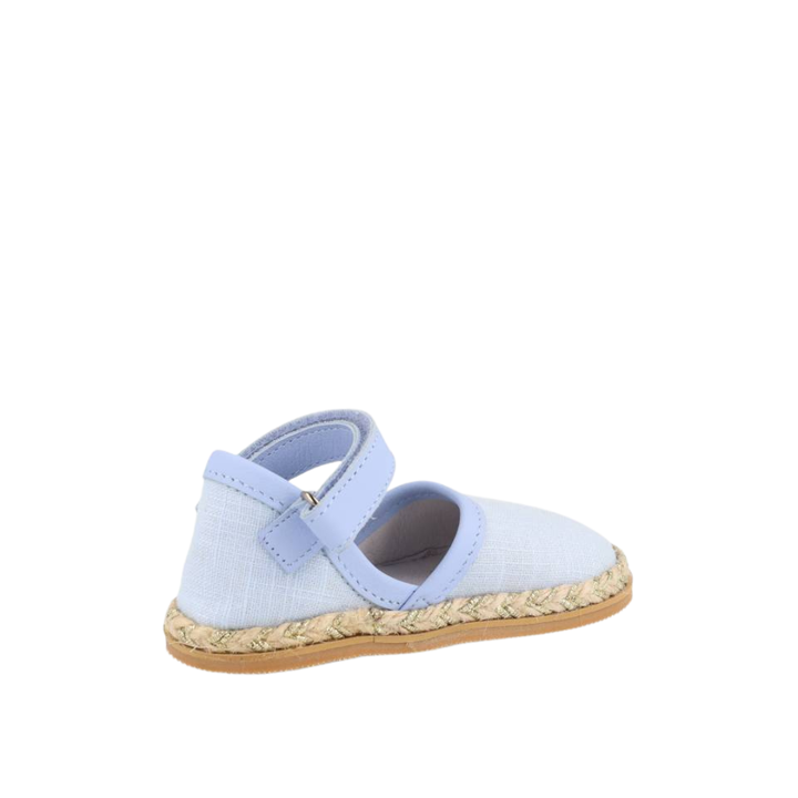 Shuz Sandalia Barefoot Mahon Azul Blanditos 1