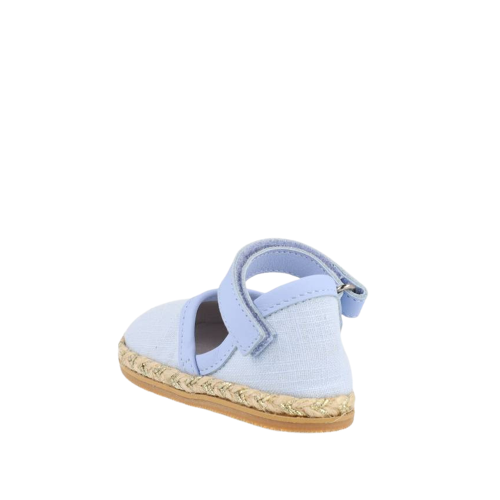 Shuz Sandalia Barefoot Mahon Azul Blanditos 3