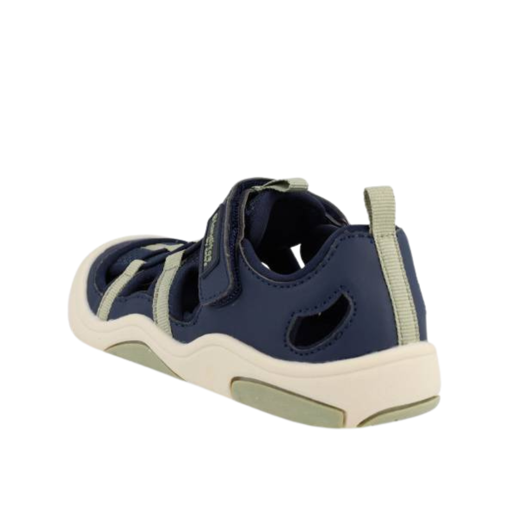 Shuz Sandalia Barefoot Olimpo Azul Blanditos 1