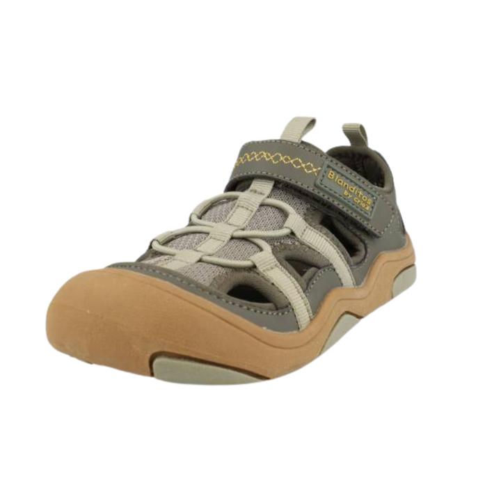 Shuz Sandalia Barefoot Olimpo Verde Blanditos 2