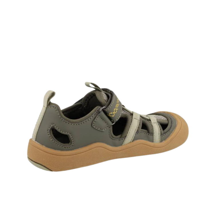 Shuz Sandalia Barefoot Olimpo Verde Blanditos 4