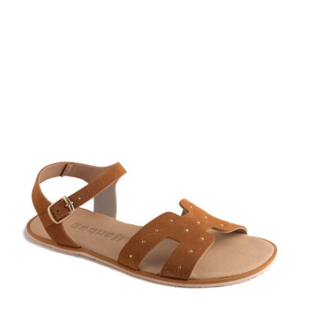 Shuz Sandalias Barefoot Suede Habano Coqueflex