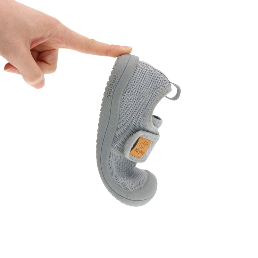 Shuz Sapatos Barefoot Skin Shoes Attipas Grey 1