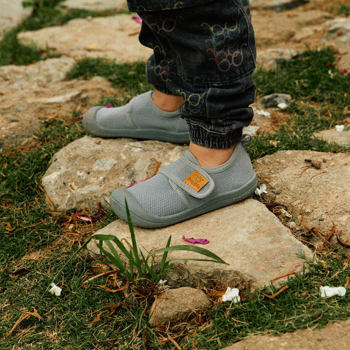 Shuz Sapatos Barefoot Skin Shoes Attipas Grey 5