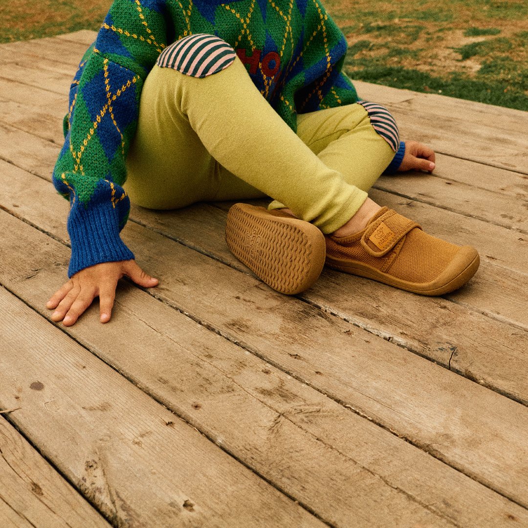 Shuz Sapatos Barefoot Skin Shoes Attipas Mustard 4