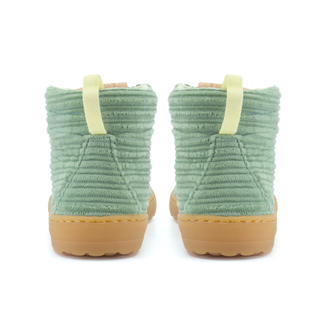 Shuz Tenis Barefoot Cano Alto PAX Moss Mukishoes 5
