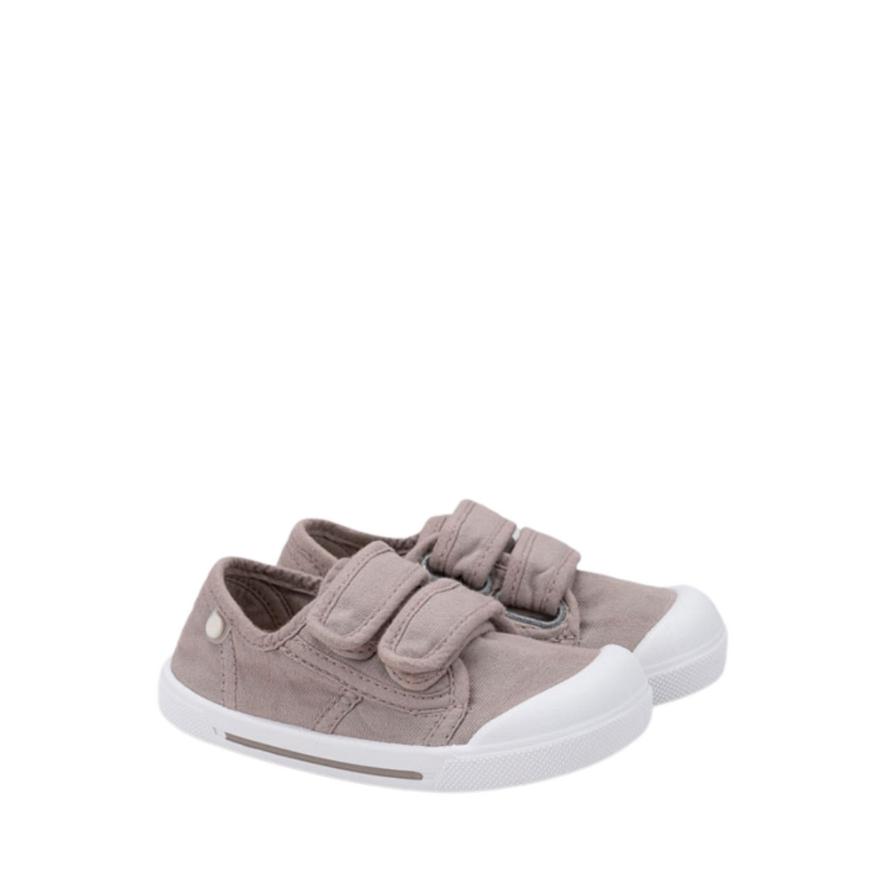 Shuz Tenis Barefoot Canva Taupe Igor 1