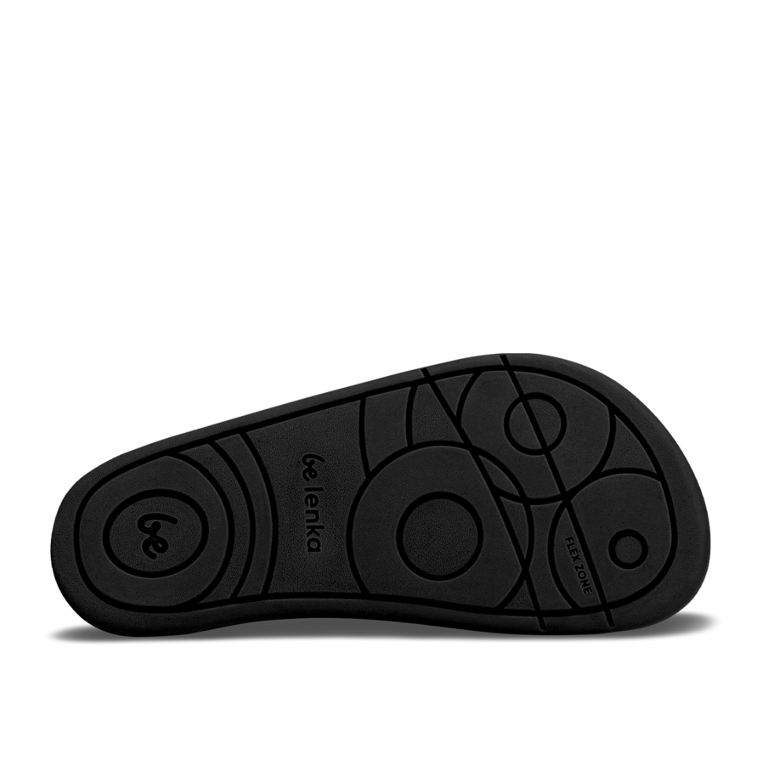 Shuz Tenis Barefoot Scoot Kids Black Belenka 4