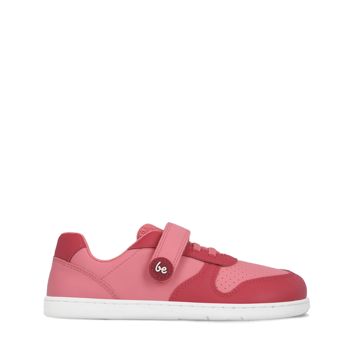 Shuz Tenis Barefoot Scoot Kids Light and Dark Pink Belenka