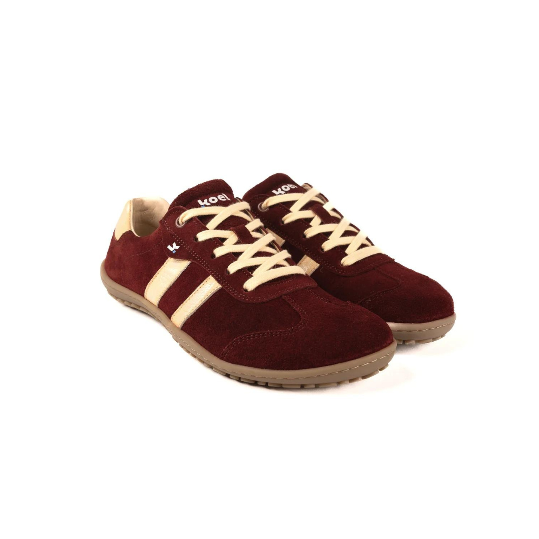 KOEL | Ténis Barefoot Ila Suede Bordo