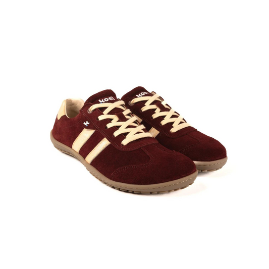 KOEL | Ténis Barefoot Ila Suede Bordo